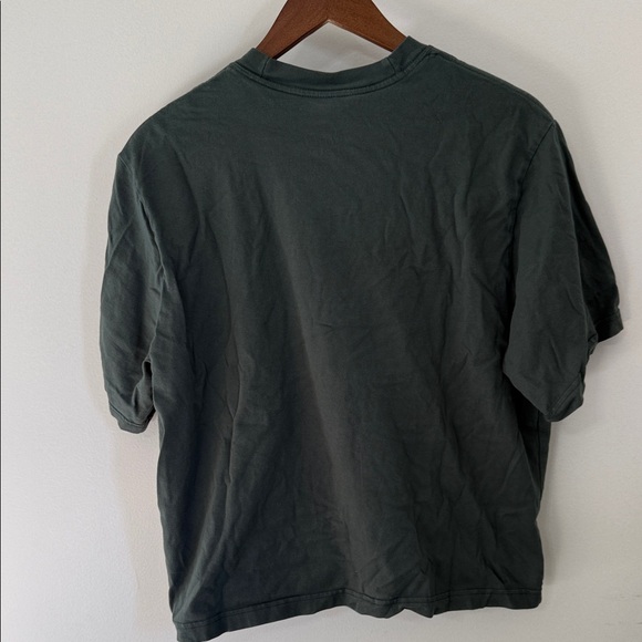 Nike Women's Dark Green Sportswear Tee - Picture 5 of 5